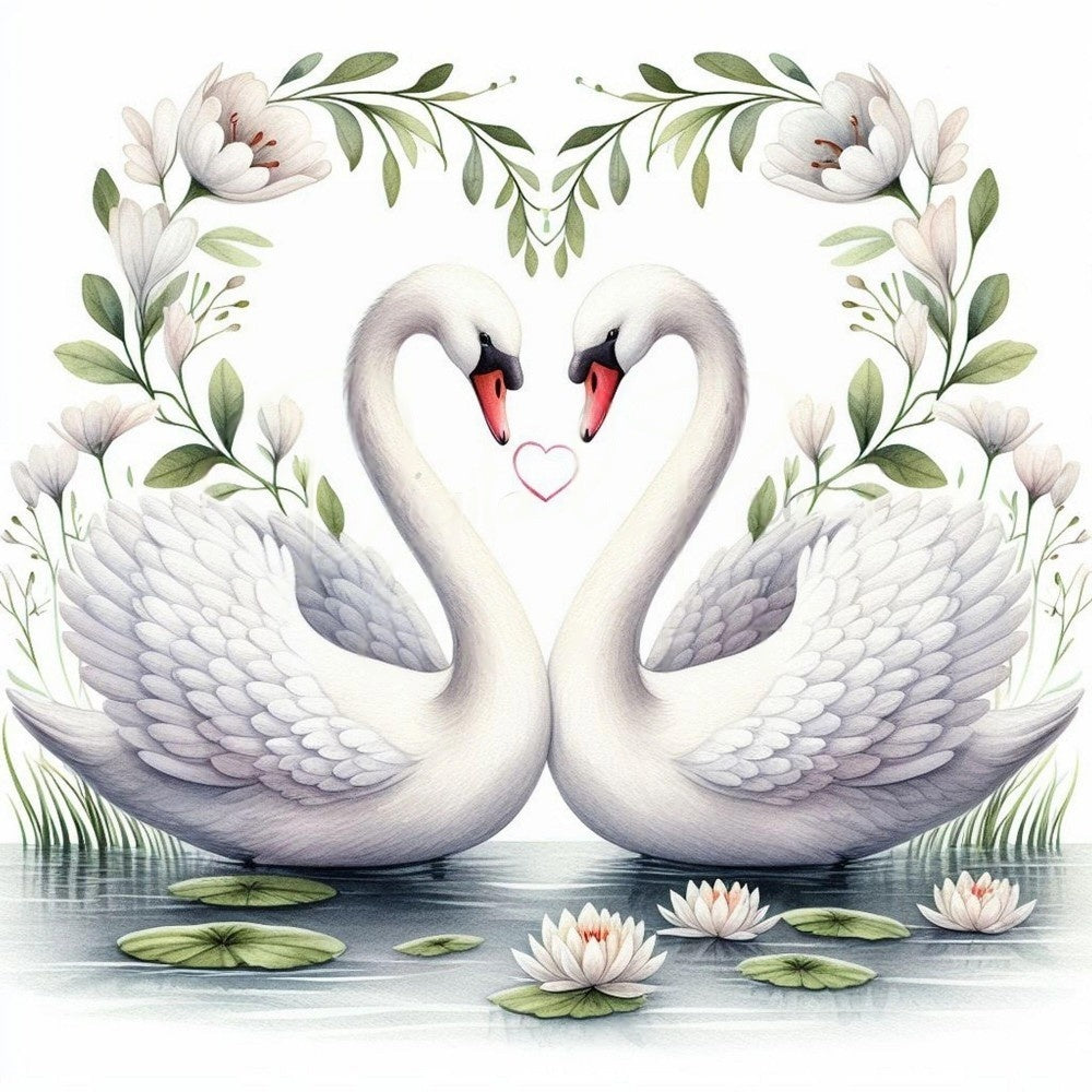 Swan | Diamond Painting