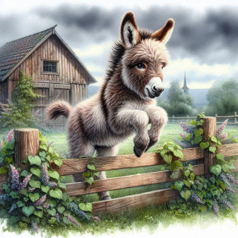 Donkey | Diamond Painting