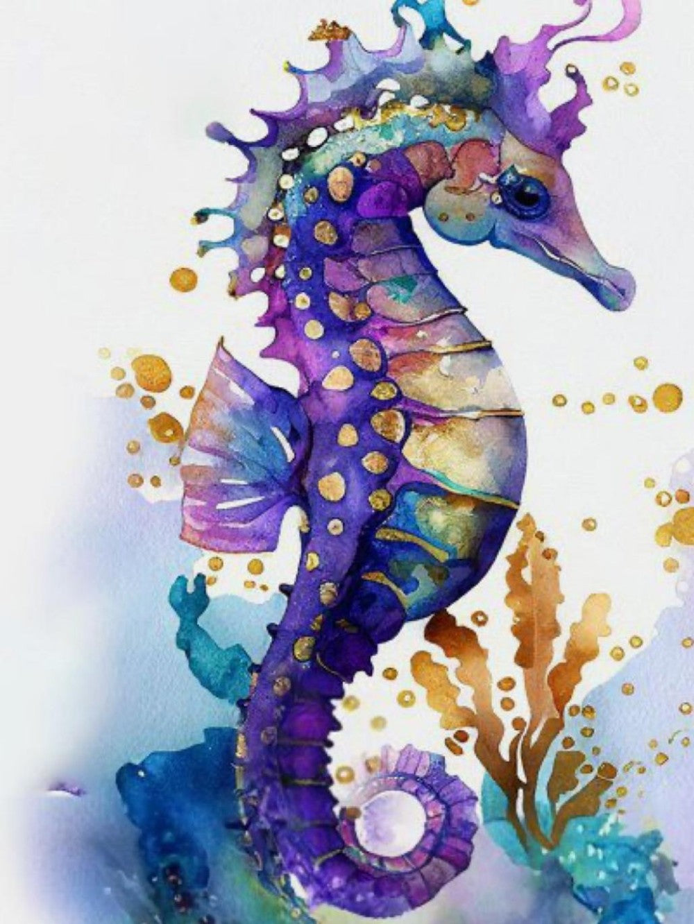 Seahorse | Diamond Painting