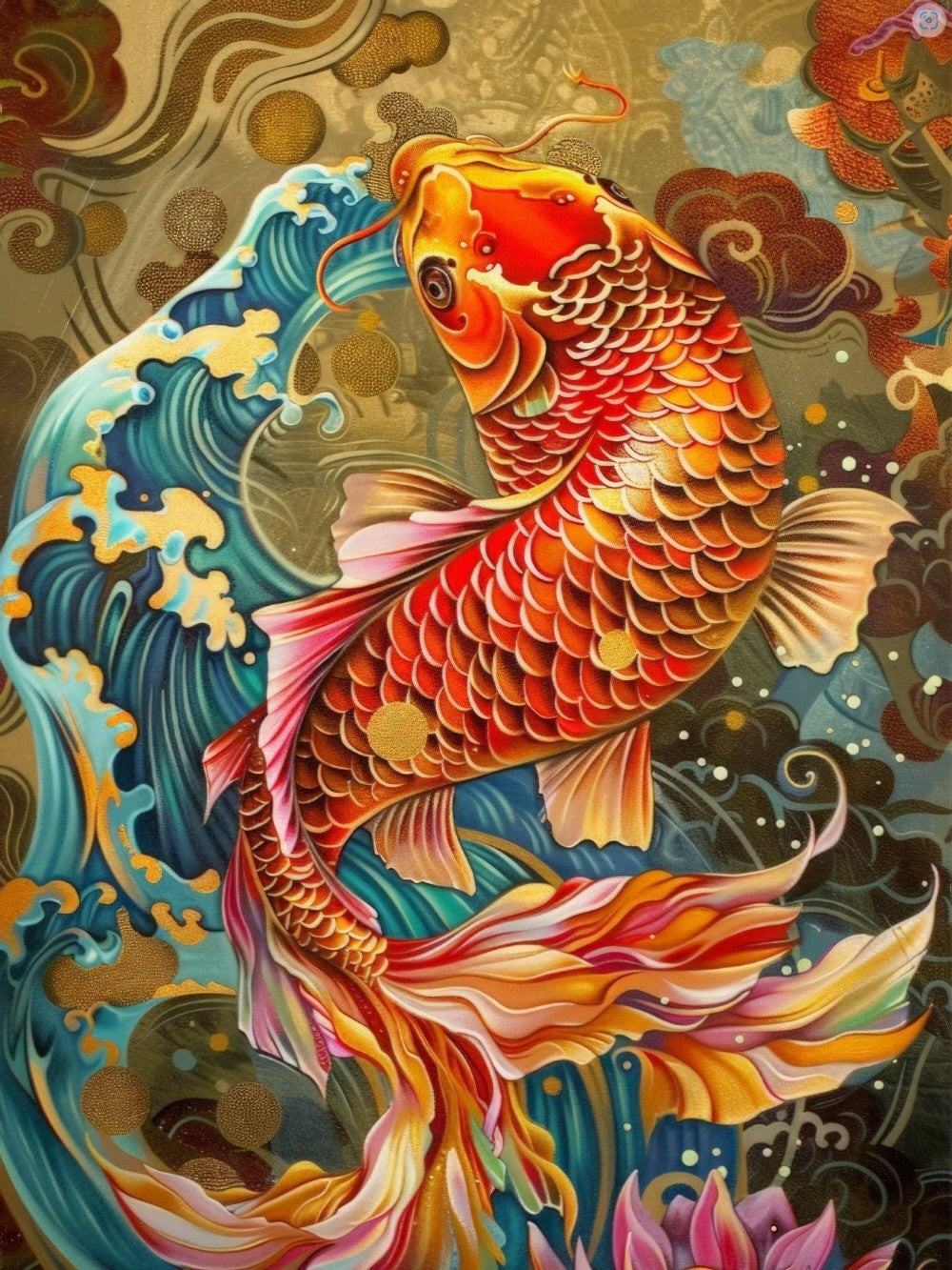 Koi Fish | Diamond Painting