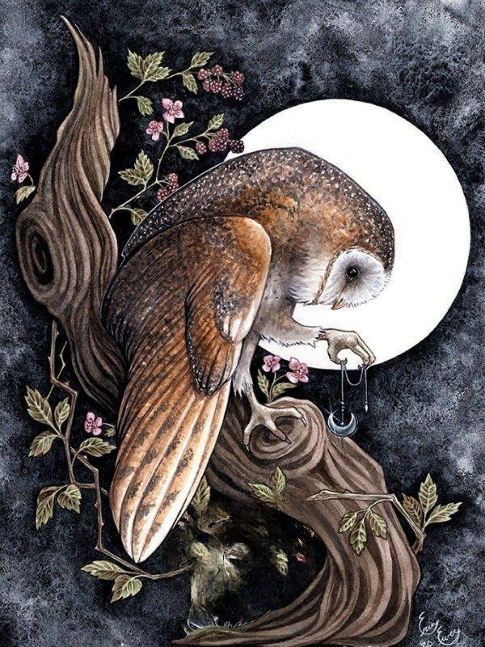 Barn Owl | Diamond Painting