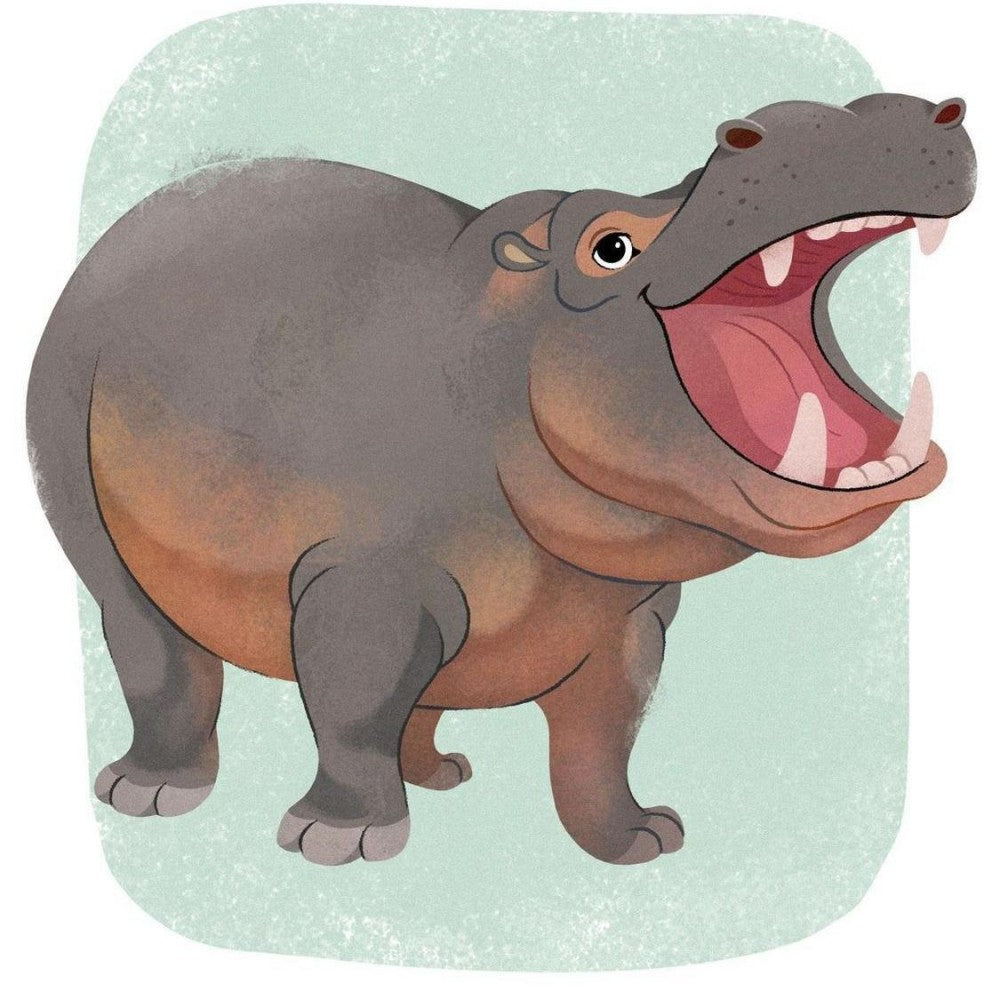 Hippo | Diamond Painting