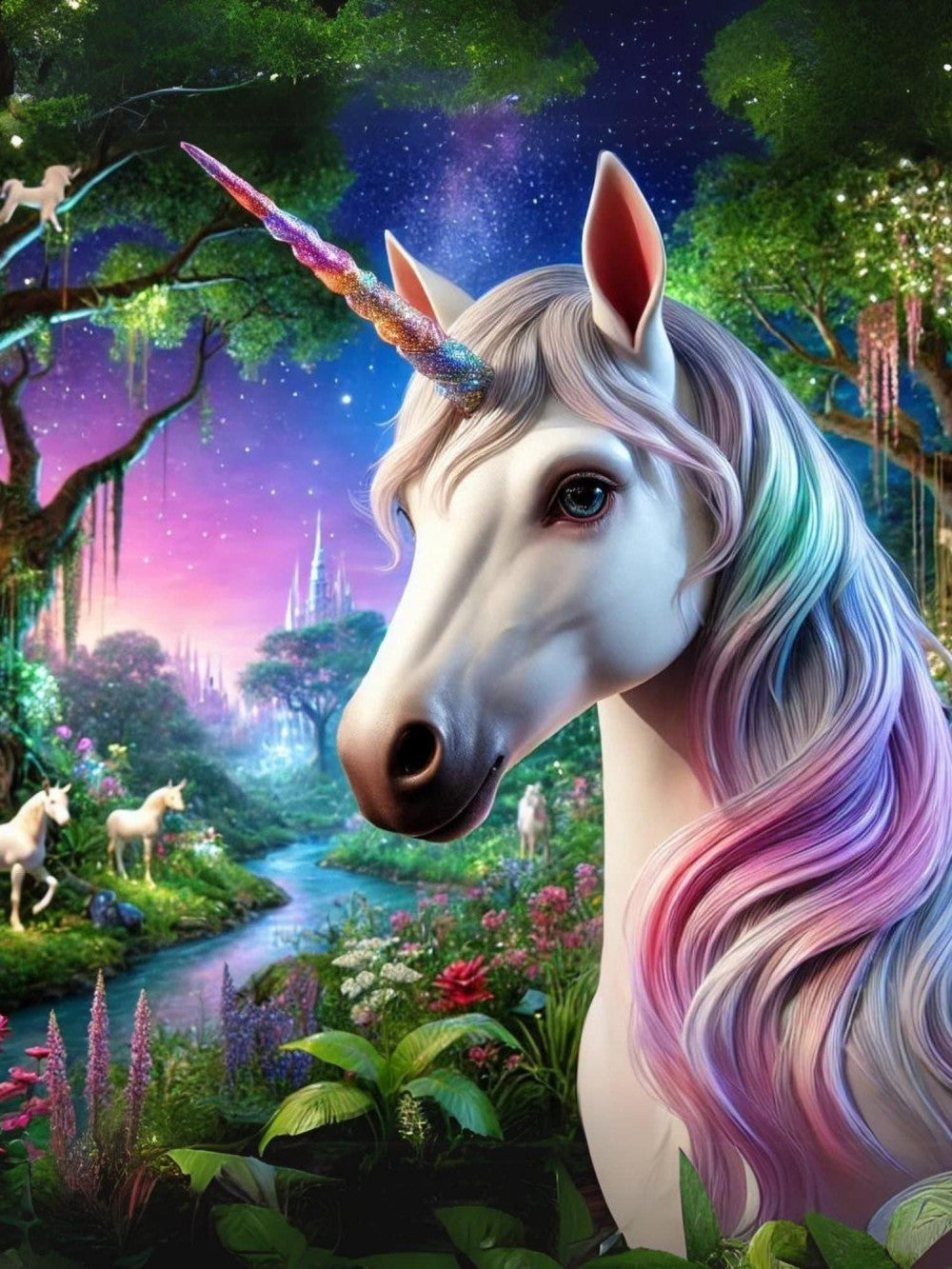 Unicorn | Diamond Painting