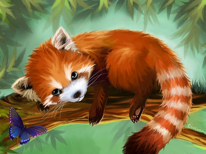 Red Panda | Diamond Painting