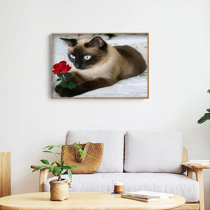 Siamese Cat | Diamond Painting