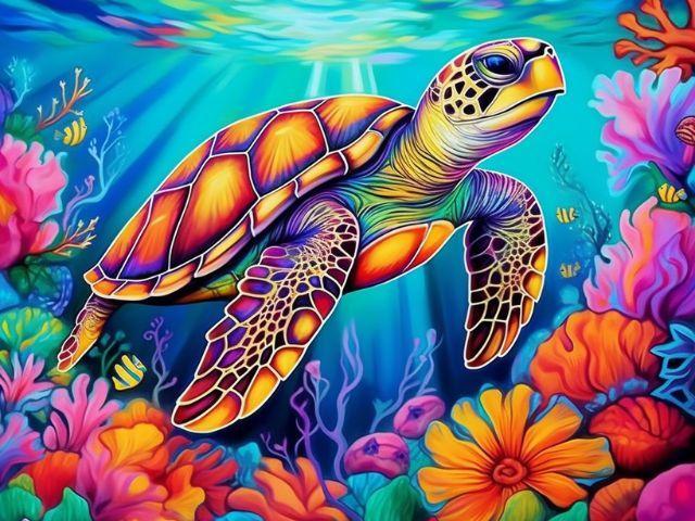 Turtle | Diamond Painting