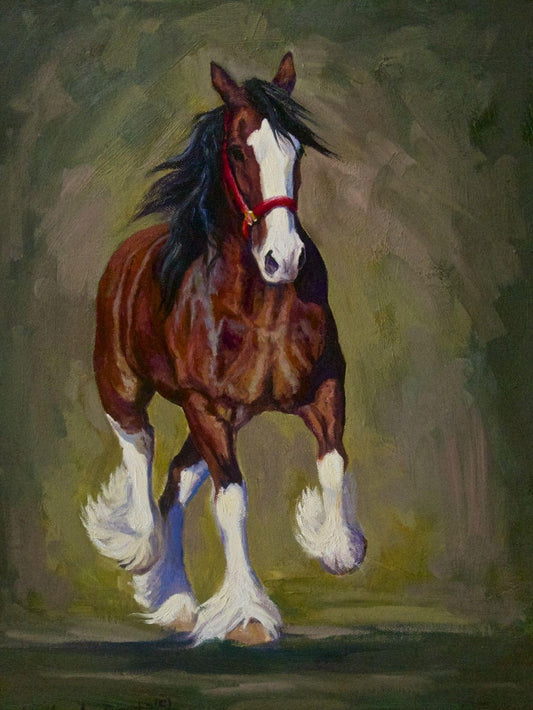 Clydesdale Horse | Diamond Painting