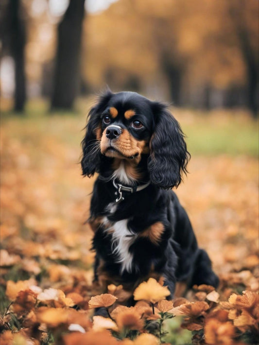 Dog Cavalier King Charles Spaniel | Diamond Painting