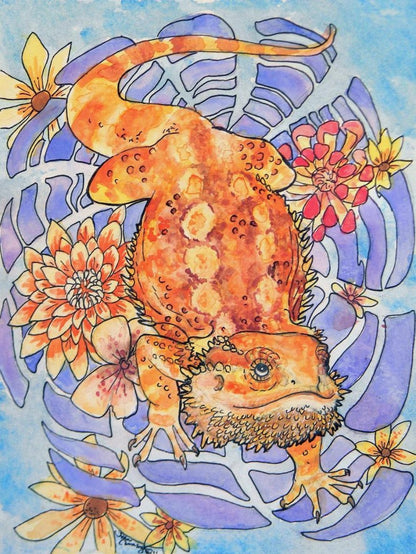 Bearded Dragon | Diamond Painting