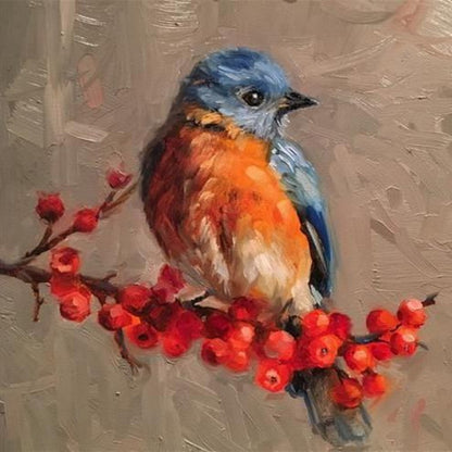 Blue Bird | Diamond Painting