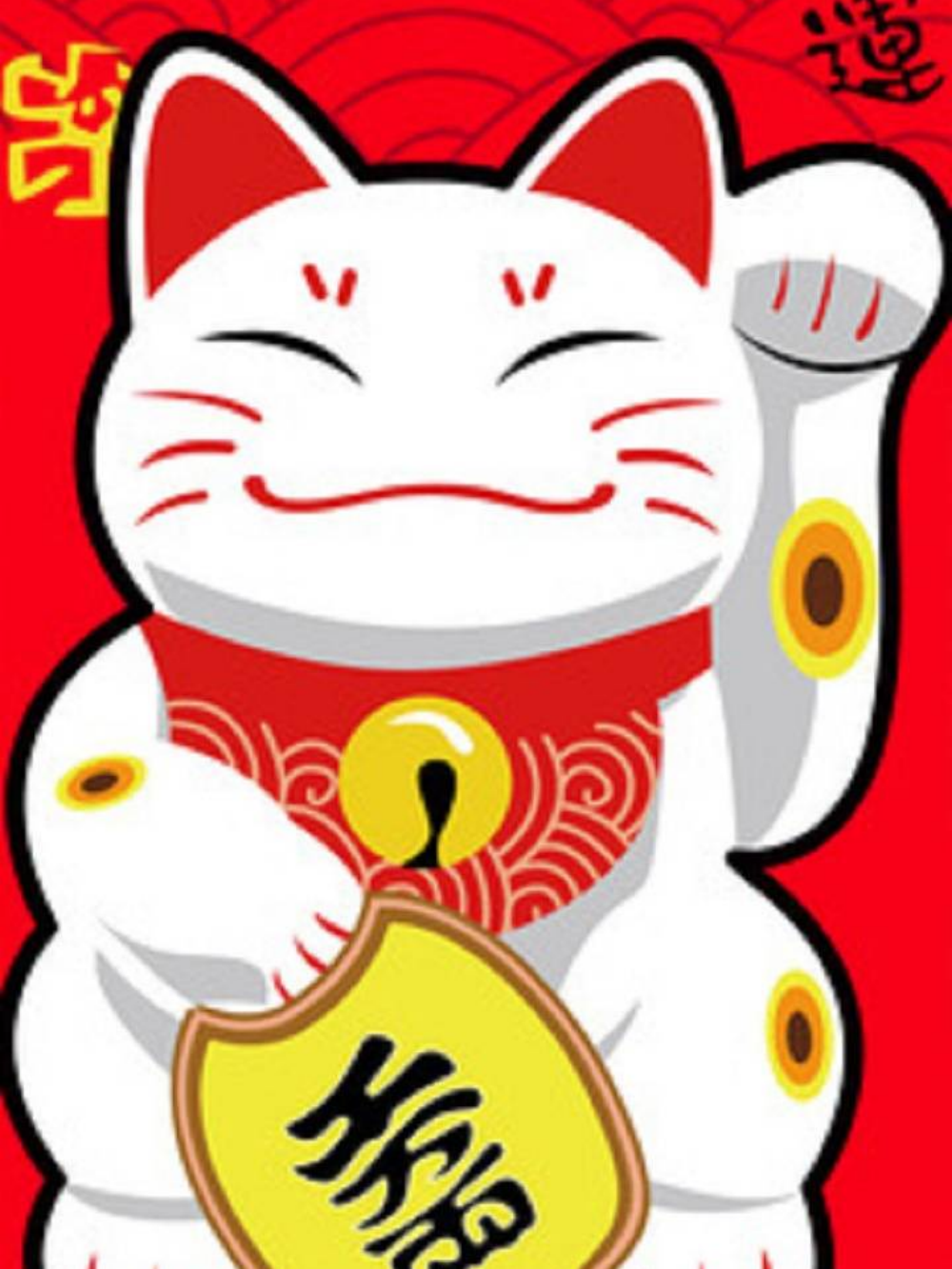 Bell Lucky Cat | Diamond Painting