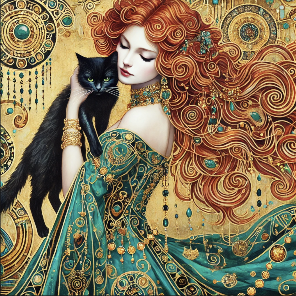 Cat Lady | Diamond Painting