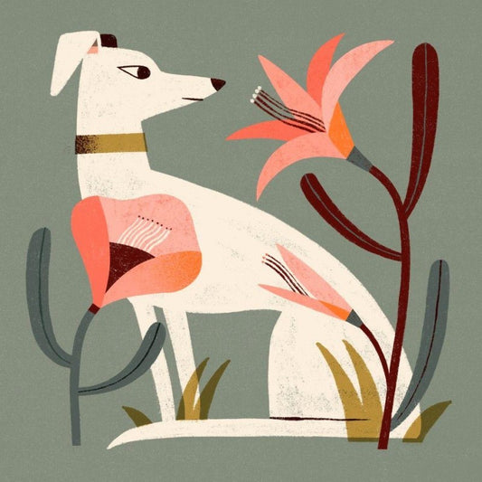 Whippet Dog | Diamond Painting