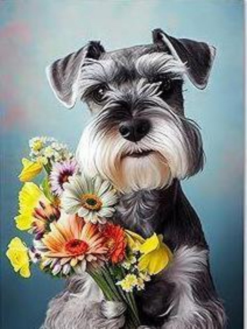 Dog Schnauzer | Diamond Painting