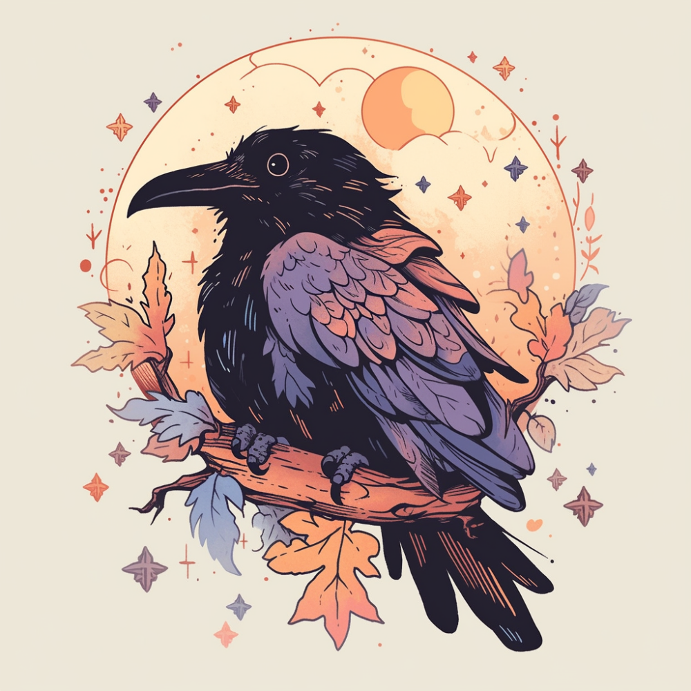 Crow | Diamond Painting