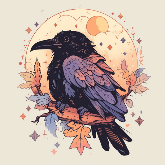 Crow | Diamond Painting