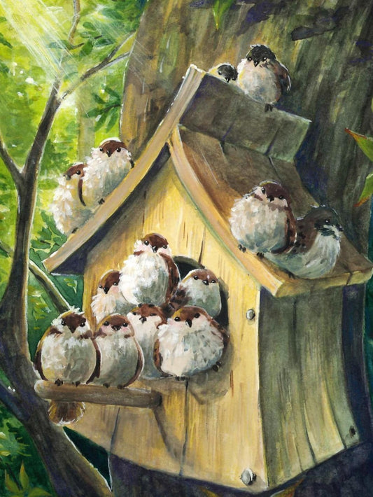 Bird House | Diamond Painting