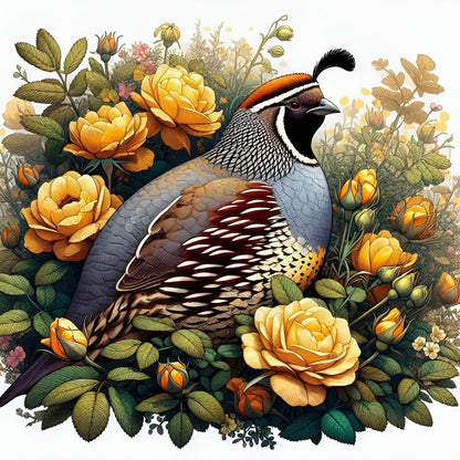 Quail | Diamond Painting