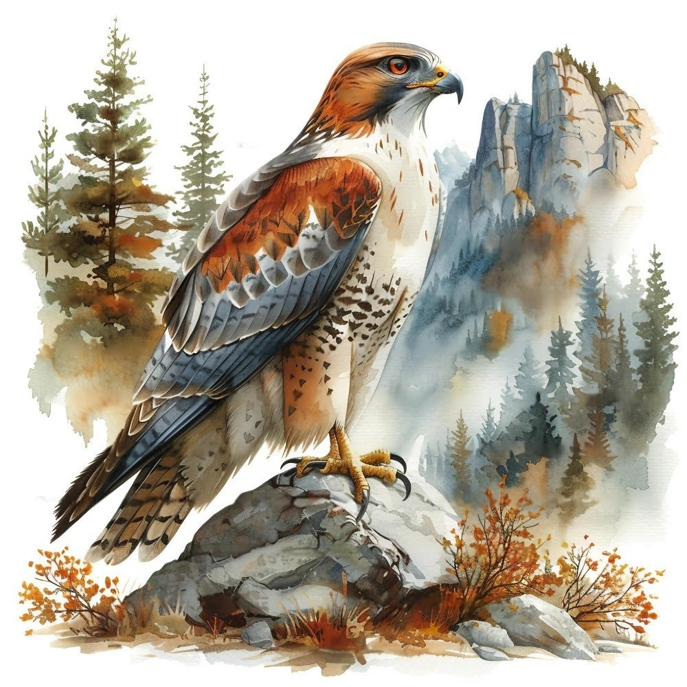 Falcon | Diamond Painting