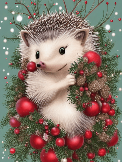 Hedgehog | Diamond Painting