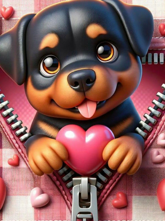 Rottweiler Dog | Diamond Painting