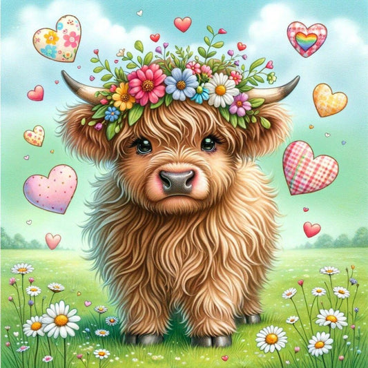Highland Cow | Diamond Painting
