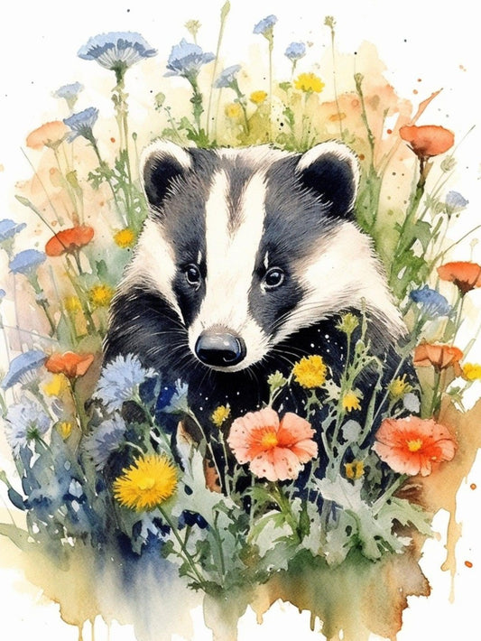 Badger | Diamond Painting