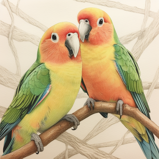 Love Birds | Diamond Painting