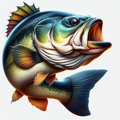 Bass Fish | Diamond Painting