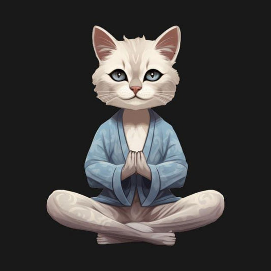 Cats Doing Yoga | Diamond Painting