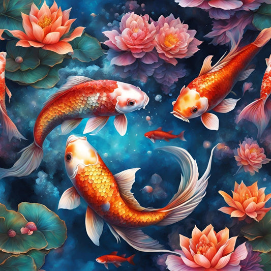 Koi Fish | Diamond Painting