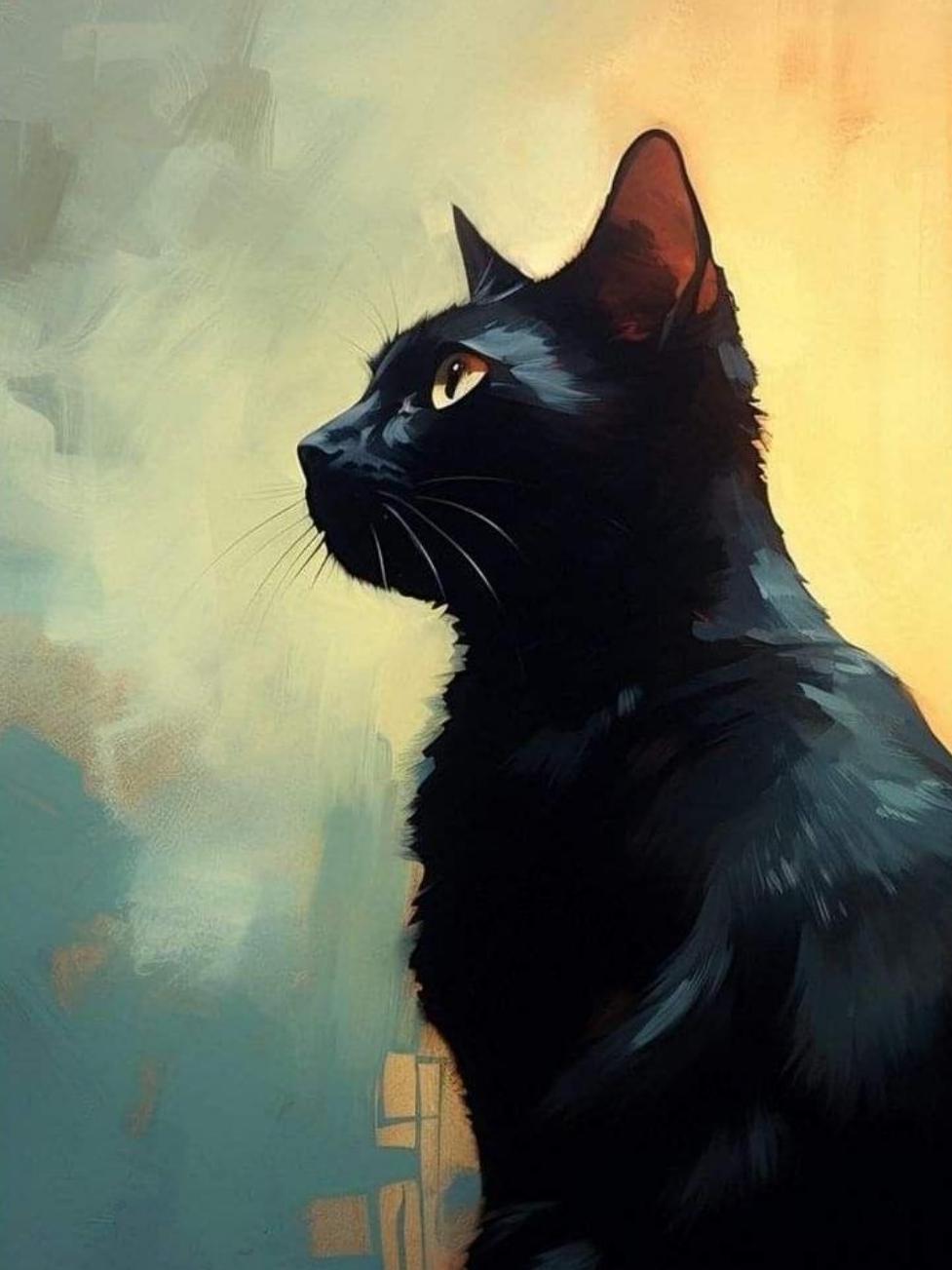 Black Cat | Diamond Painting