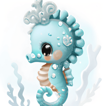 Seahorse | Diamond Painting