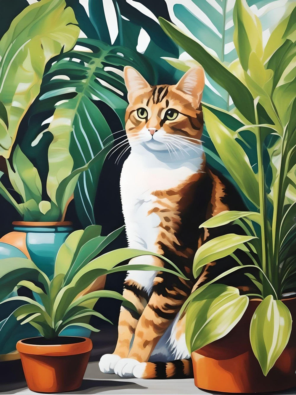 Tabby Cat | Diamond Painting