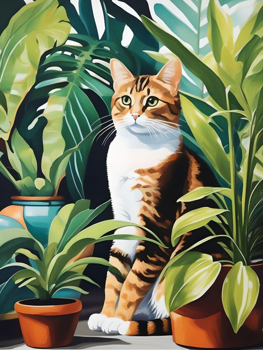 Tabby Cat | Diamond Painting