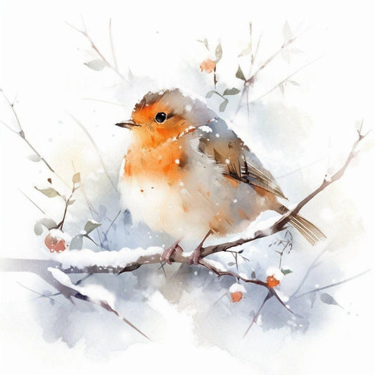 Robin Bird | Diamond Painting