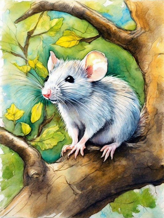 Mouse Rat | Diamond Painting