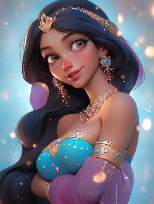 Beautiful Princess | Diamond Painting