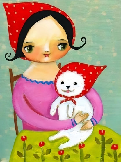 Dog Bichon Frise | Diamond Painting