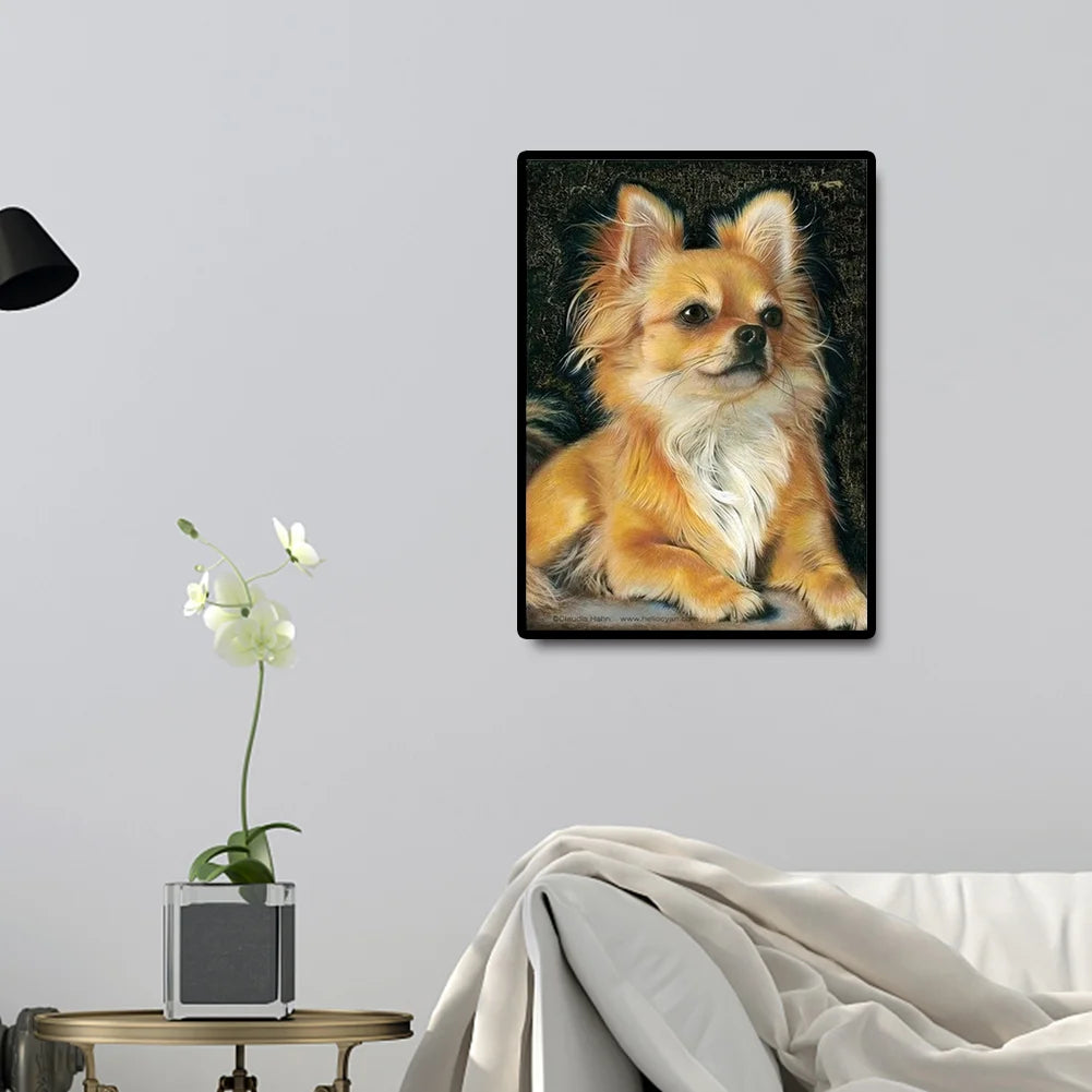 Sad Dog Chihuahua | Diamond Painting