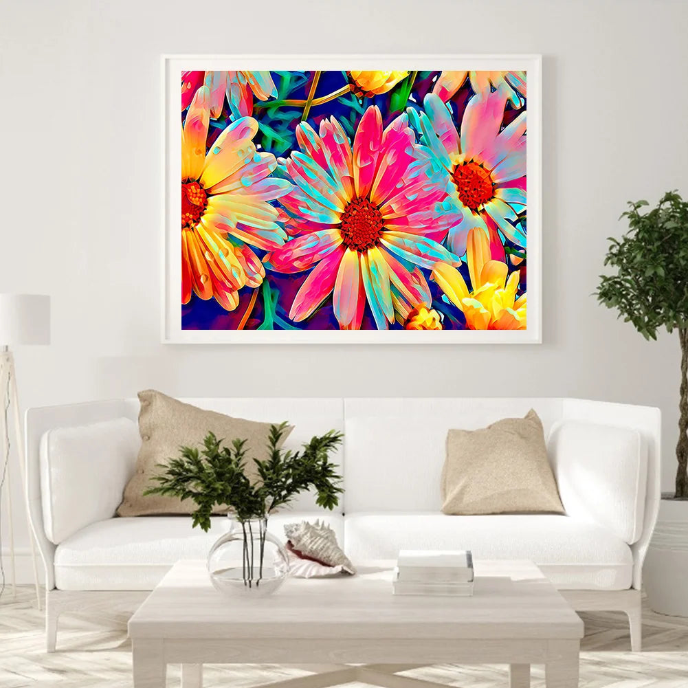 Colorful Flower | Diamond Painting