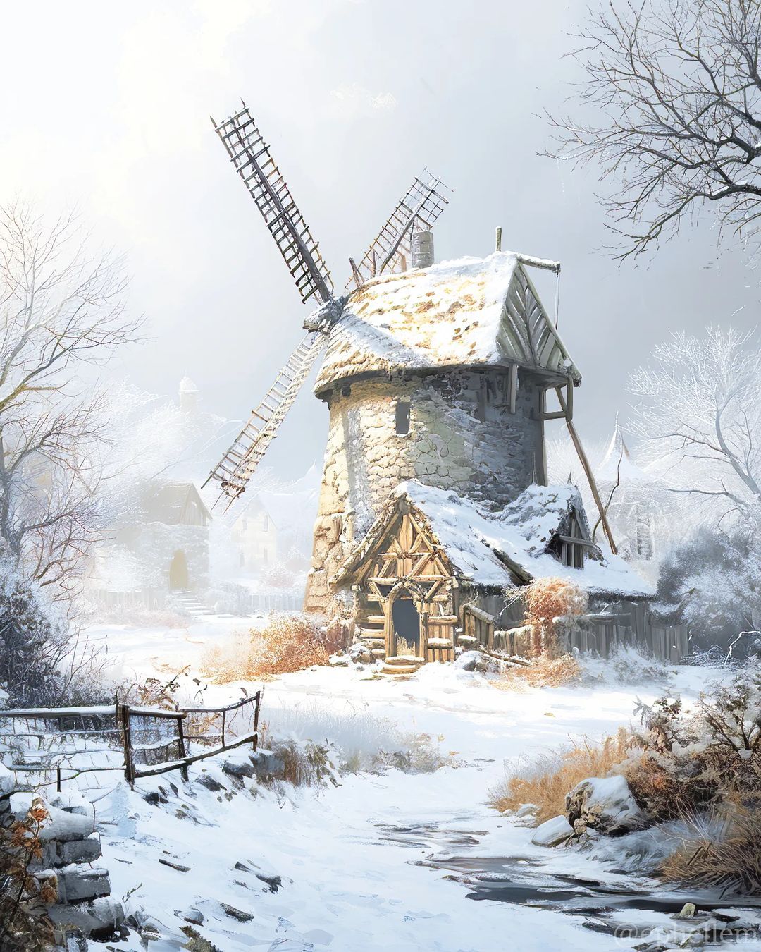 Windmill | Diamond Painting