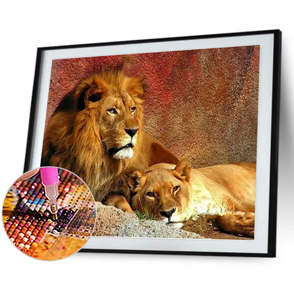 Lion | Diamond Painting