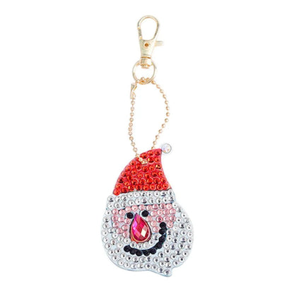 Diy 5pcs/set  Diamond Painting Keychain