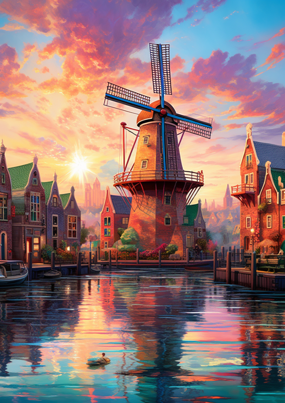 Windmill | Diamond Painting