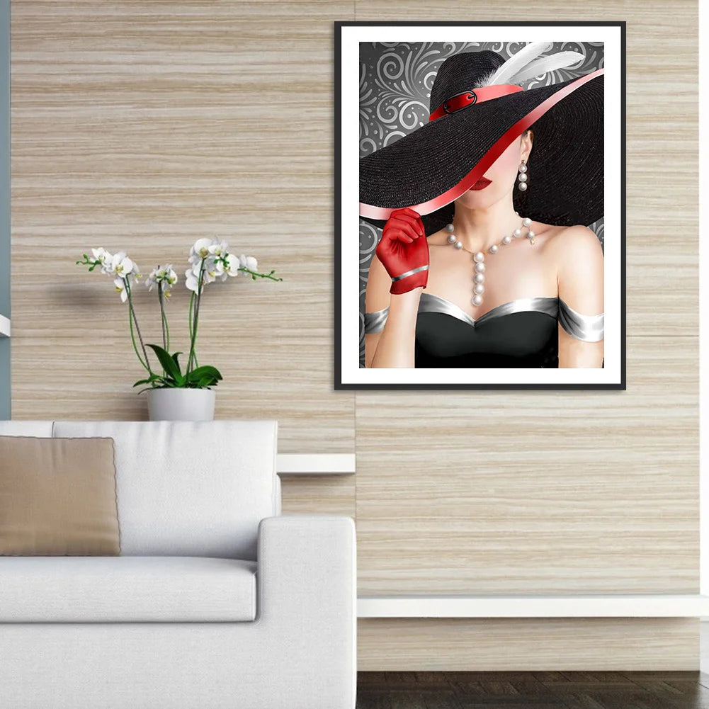 Elegant Lady | Diamond Painting