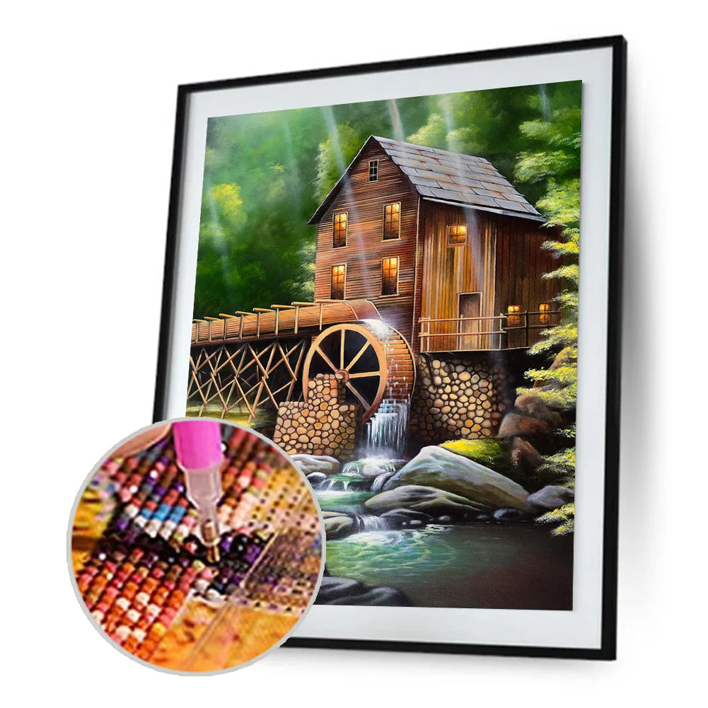 Water Wheel | Diamond Painting