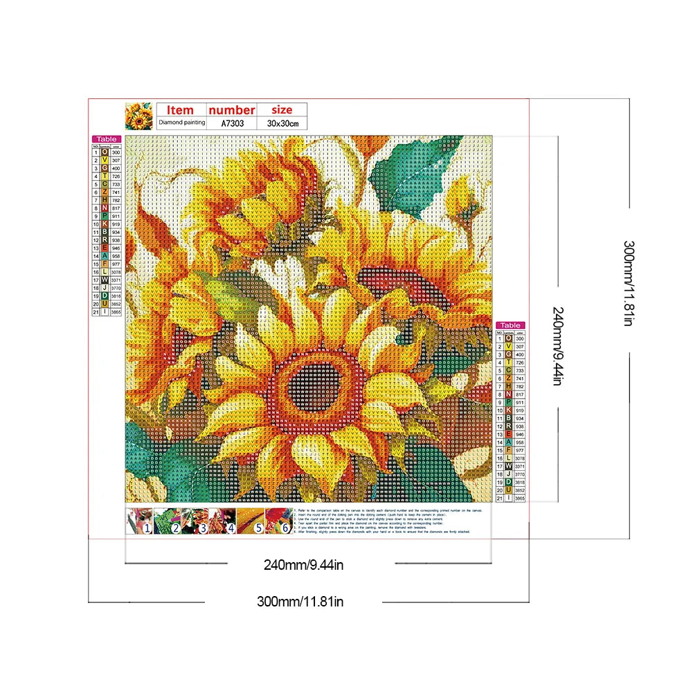 Sunflower | Diamond Painting