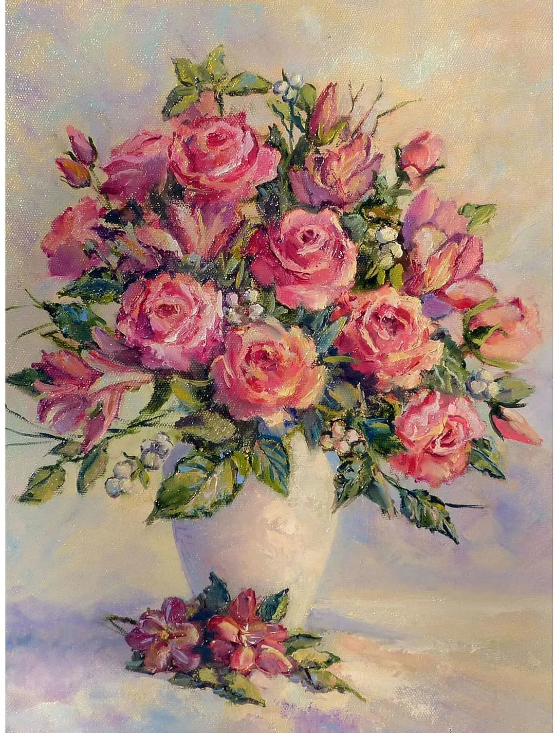 Beautiful Flower | Diamond Painting