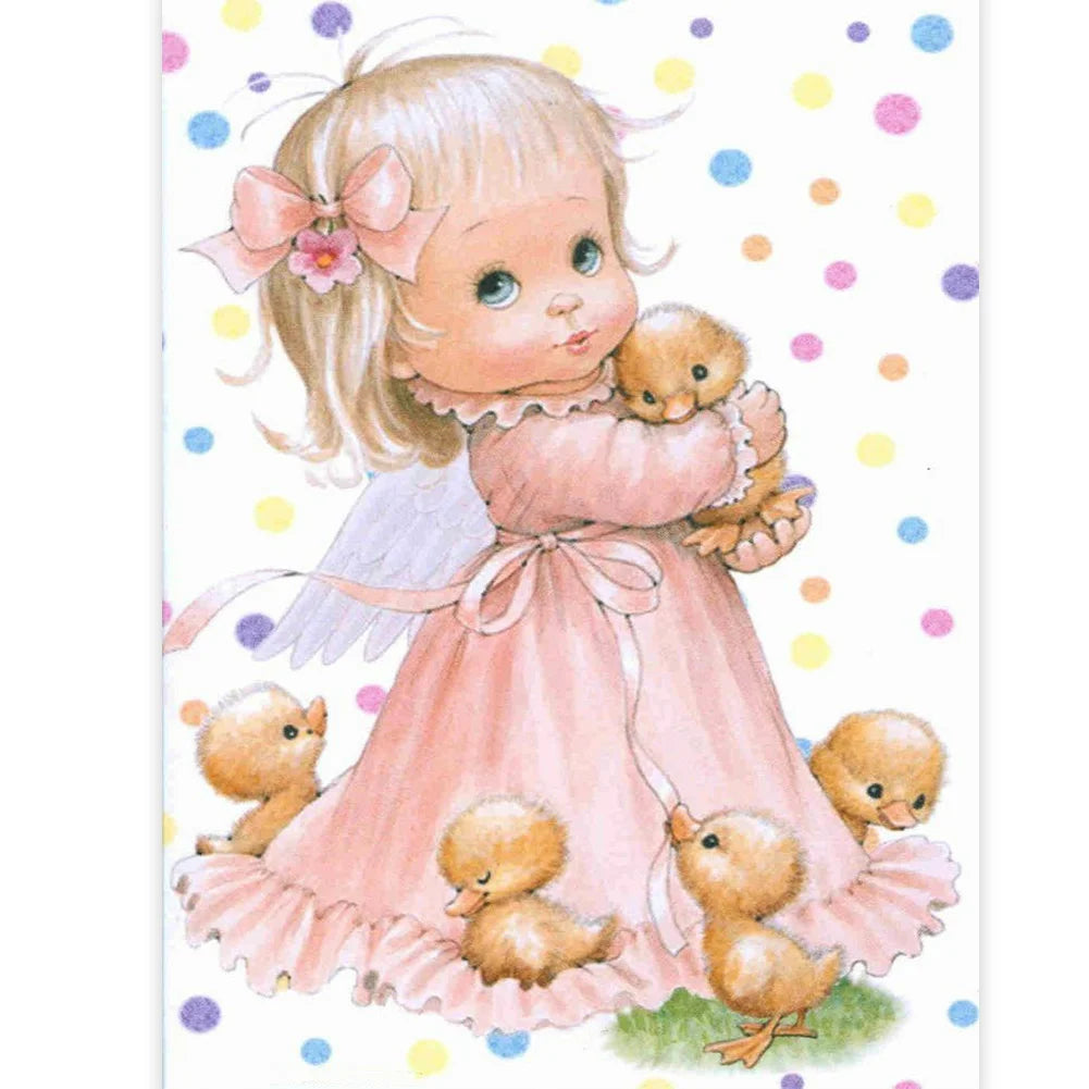 Beautiful Girl | Cross Stitch Embroidery